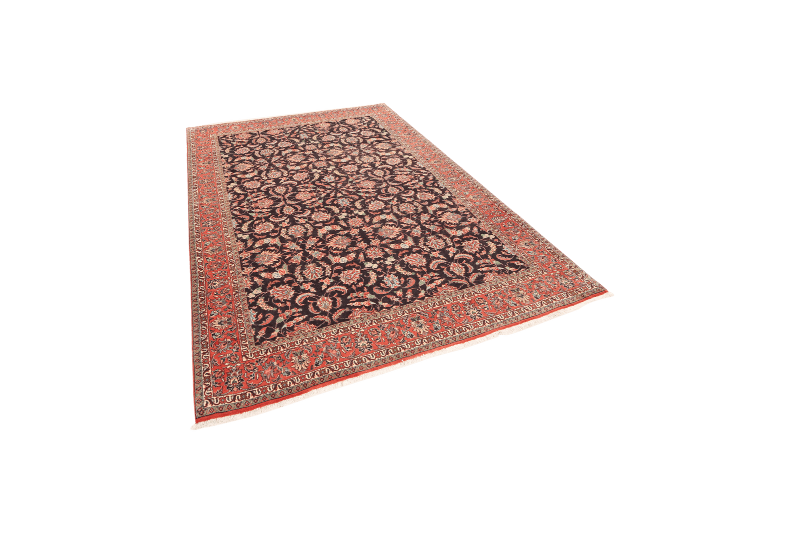 Bidjar — Hand-knotted, 176x248 cm, Blue, 90% Schurwolle, 10% Seide | View 5