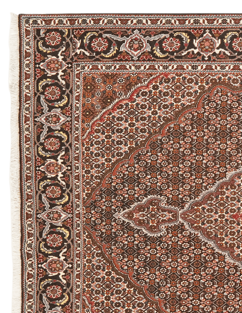 Tabriz 40 Raj — Hand-knotted, 153x203 cm, Blue, 100% Virgin Wool | View 3