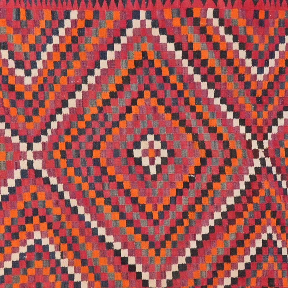 Kelim Harssin — Handmade, 184x477 cm, Multicolor, 100% Virgin Wool | View 4