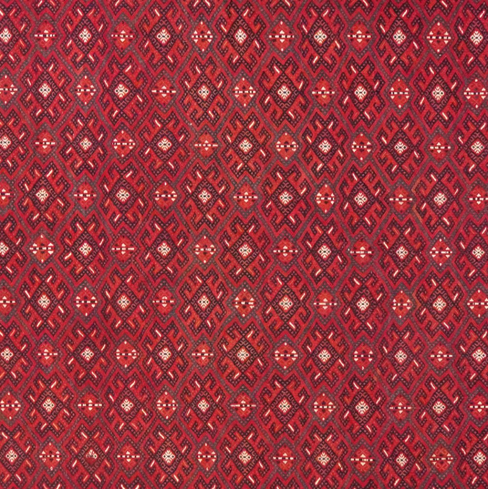 Kelim Turkman — Handmade, 204x329 cm, Multicolor, 100% Virgin Wool | View 4