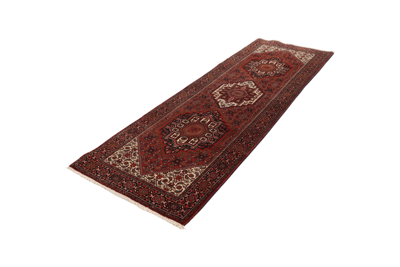 Goltuk — Hand-knotted, 86x287 cm, Red, 100% Virgin Wool | View 5