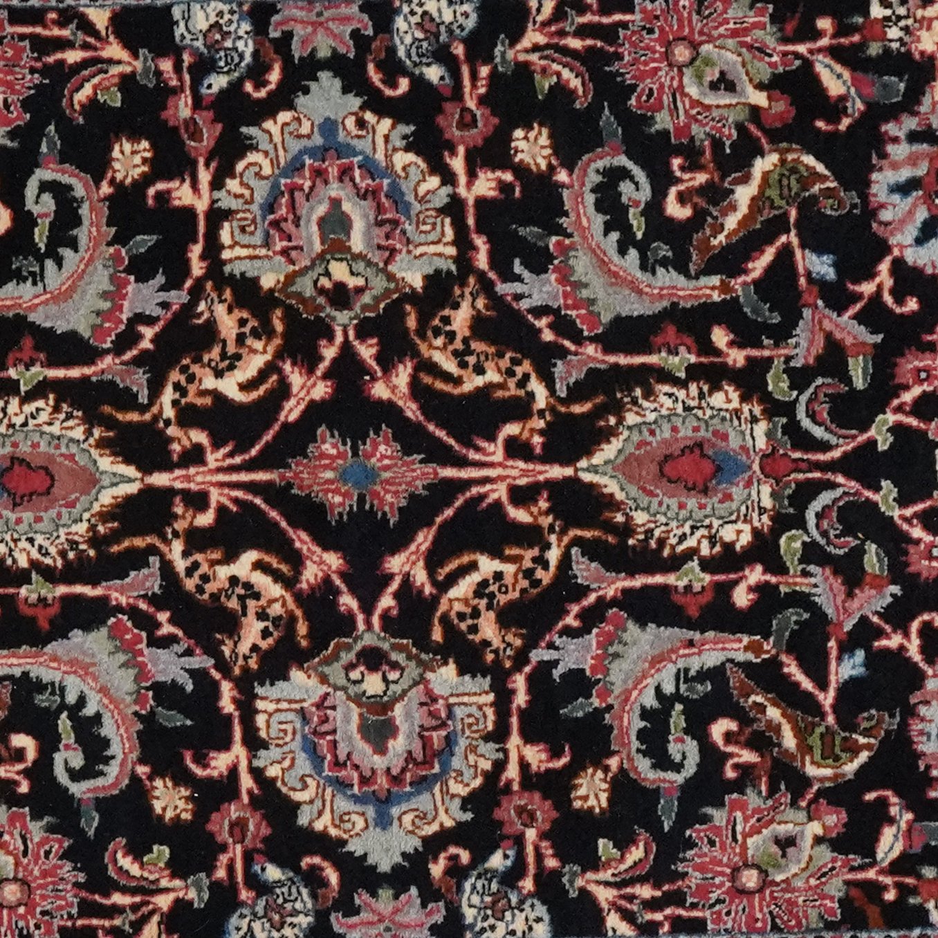Bidjar — Hand-knotted, 84x290 cm, Blue, 100% Virgin Wool | View 4