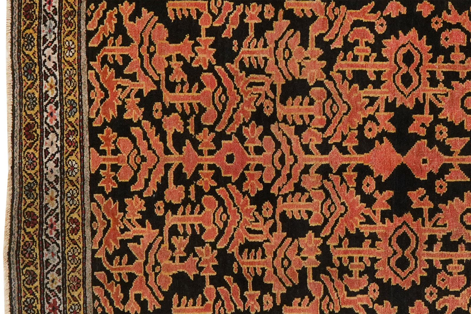 Malayer — Handgefertigt, 119x83 cm, Beige, 100% Virgin Wool | View 4