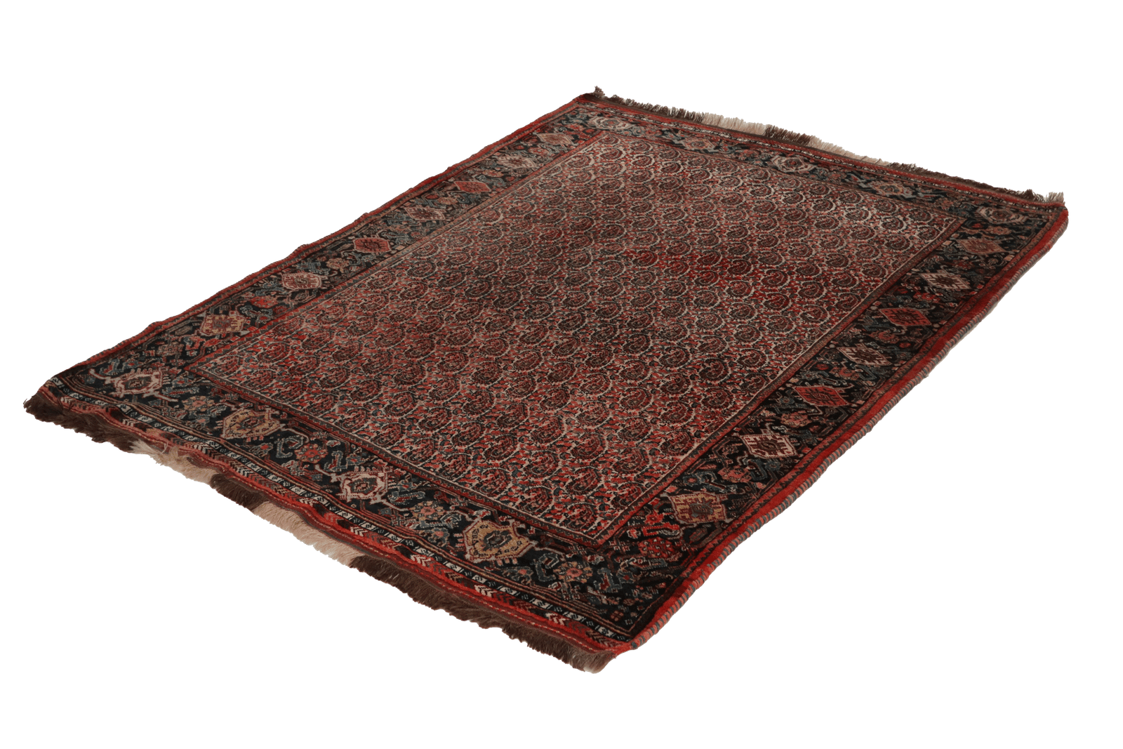 Gashgai — Hand-knotted, 117x165 cm, Beige, 100% Virgin Wool | View 6