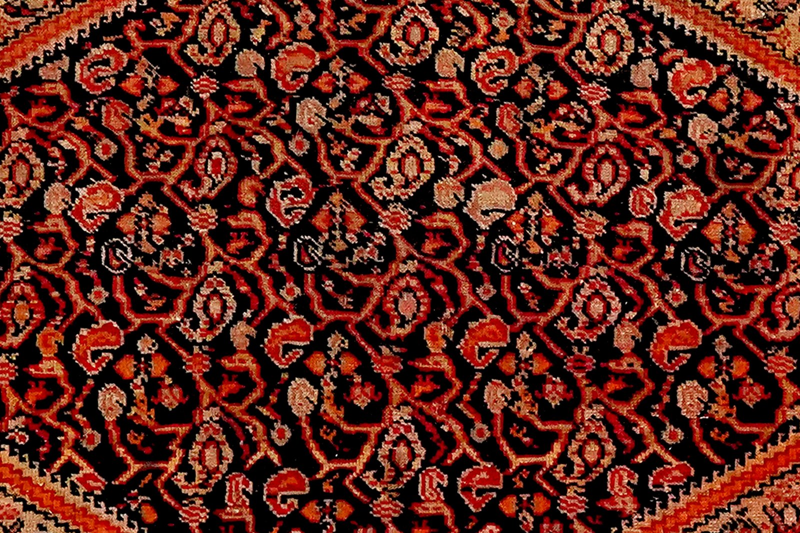 Malayer — Hand-knotted, 65x90 cm, Blue, 100% Virgin Wool | View 4