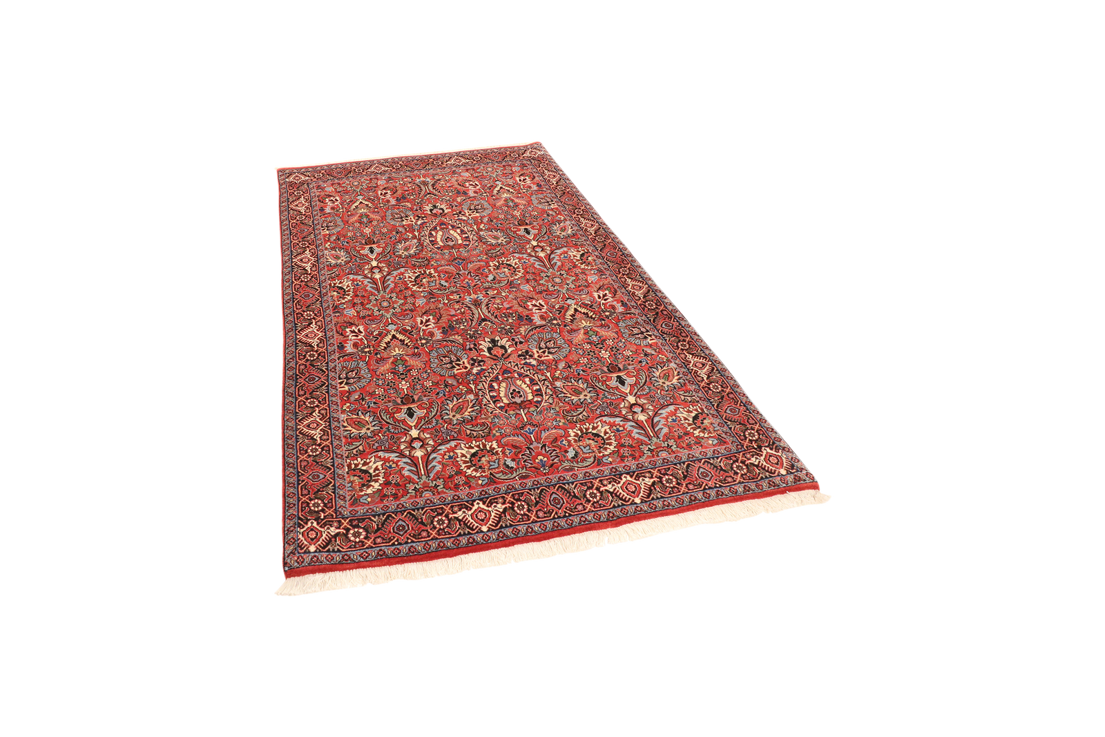 Bidjar Bookan — Handgefertigt, 176x112 cm, Blau, 100% Virgin Wool | View 6