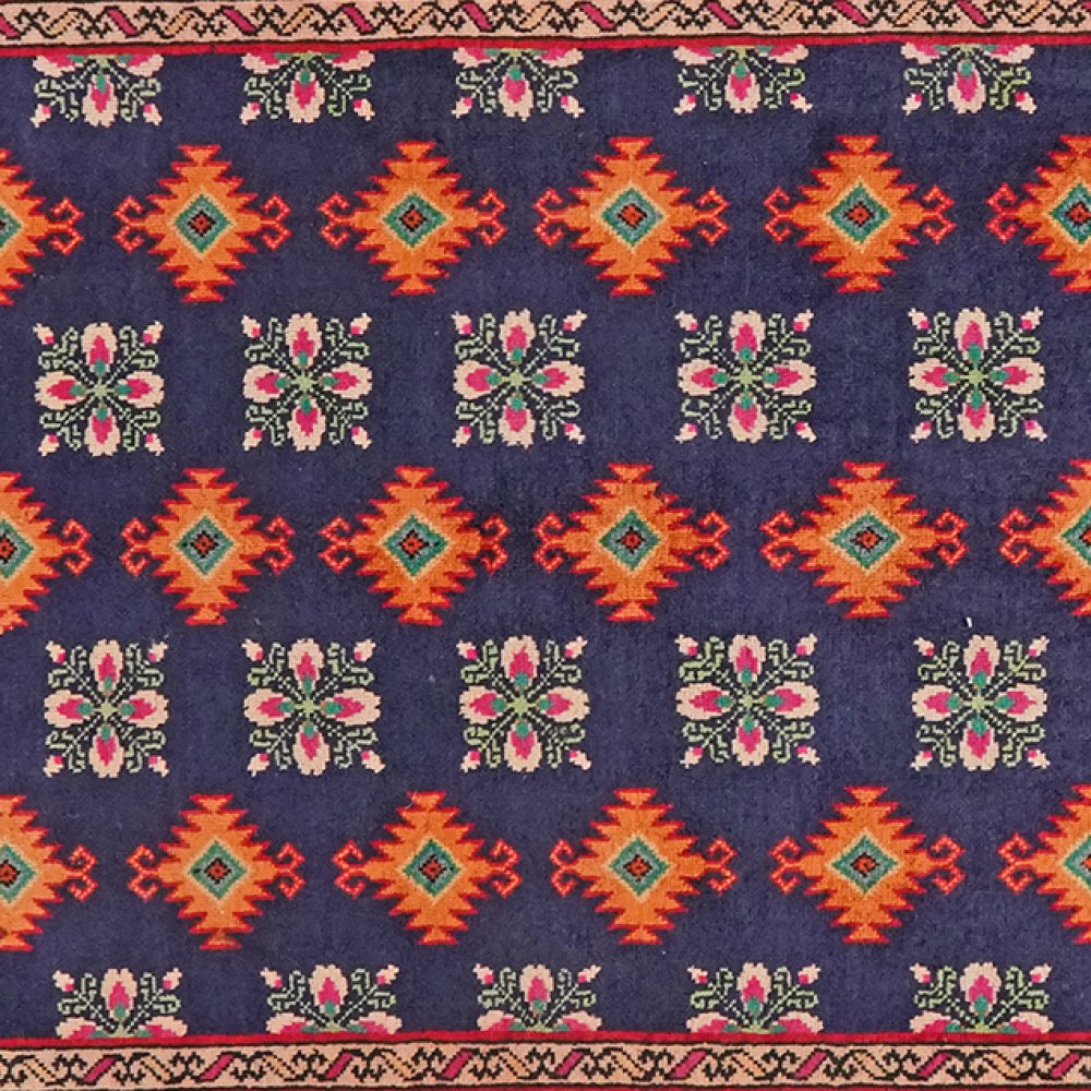 Ardebil — Hand-knotted, 134x225 cm, Blue, 100% Virgin Wool | View 4