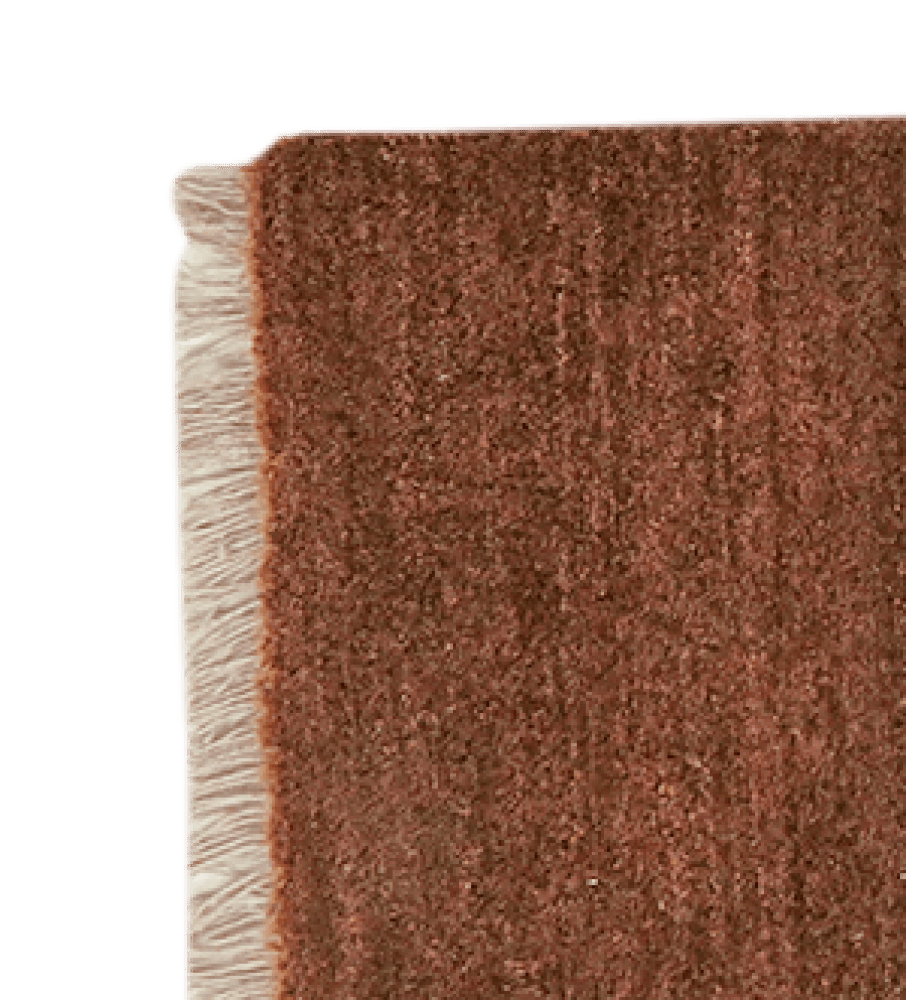 Gabbeh — Hand-knotted, 38x140 cm, Brown, 100% Virgin Wool | View 3