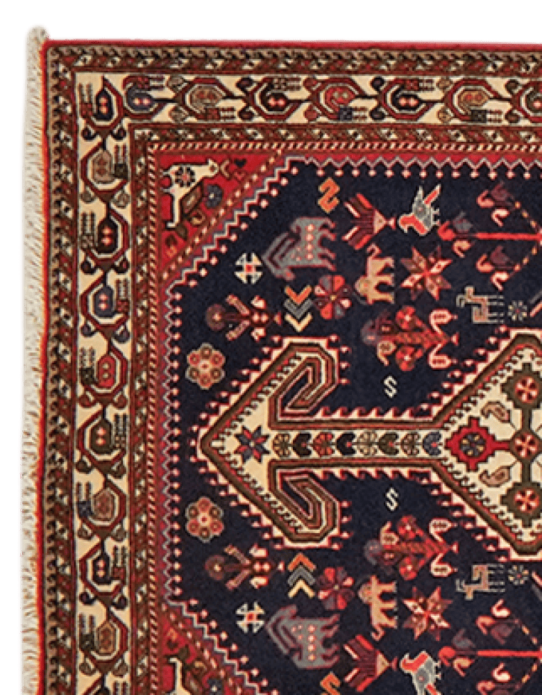 Nasrabad — Hand-knotted, 83x398 cm, Multicolor, 100% Virgin Wool | View 3
