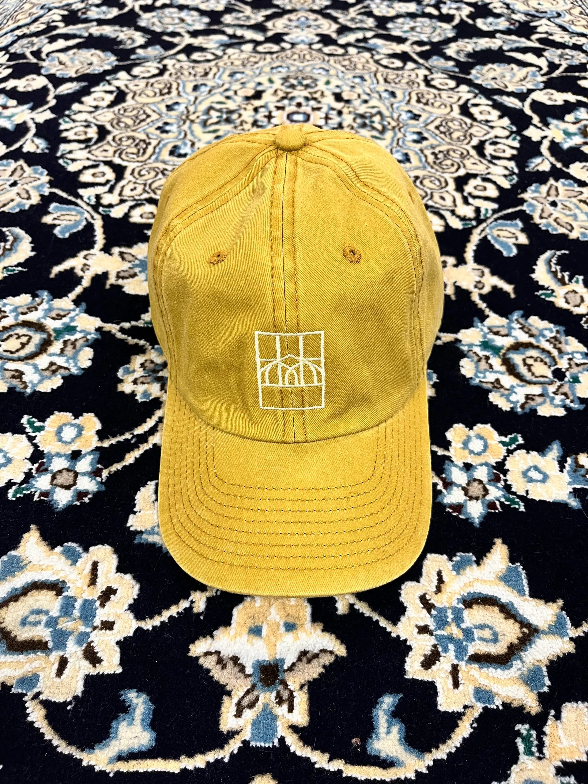Rugtales Cap Mustard — Handmade  | Main view